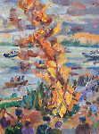 Osterfeuer in Blankenese 1, 2025