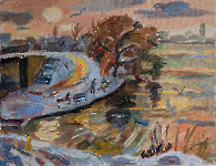 Schnee an der Alster, 2026